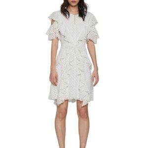 Walter Baker dress off white sizes.6
